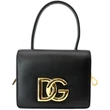 DOLCE  GABBANA Mini Leather Belt Bag Black
