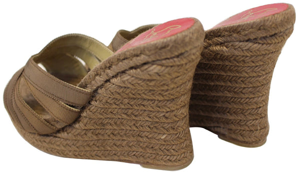 CHRISTIAN LOUBOUTIN Cataribbons Espadrille Wedges