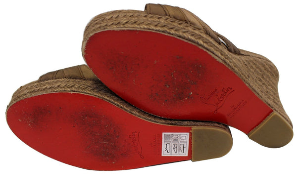 CHRISTIAN LOUBOUTIN Cataribbons Espadrille Wedges