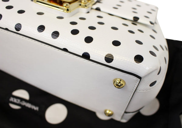 DOLCE & GABBANA Lucia Polka Dot Shoulder Crossbody Bag