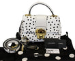 DOLCE & GABBANA Lucia Polka Dot Shoulder Crossbody Bag