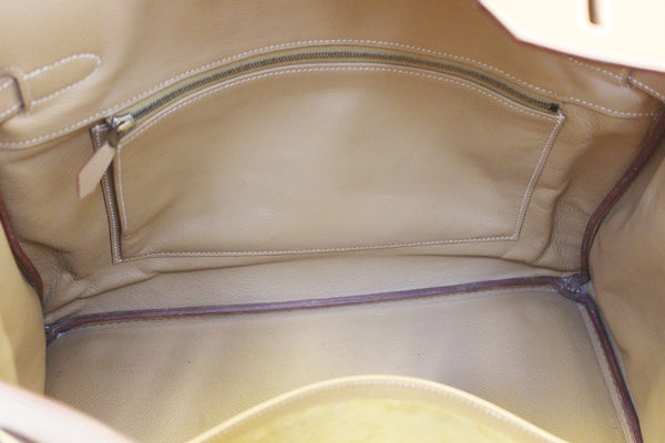 HERMES Birkin 35cm Alezan Epsom Leather Gold Hardware Bag