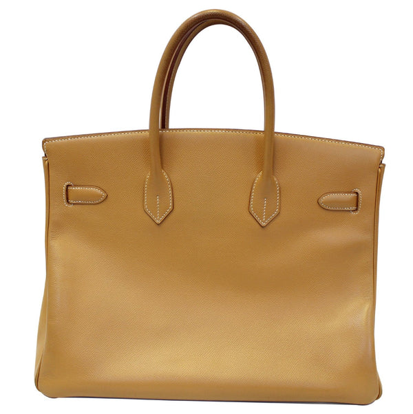 HERMES Birkin 35cm Alezan Epsom Leather Gold Hardware Bag