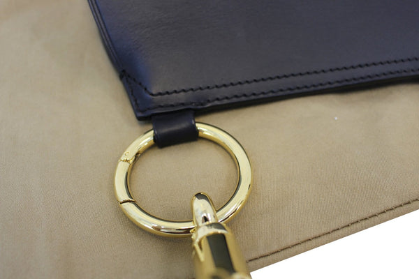 BURBERRY  Haymarket Check and Alligator Leather Bridle Bag
