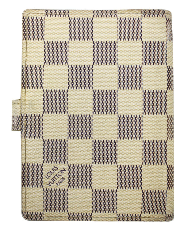 Louis Vuitton Damier Azur Agenda PM Day Planner Cover - Sale