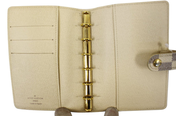 Louis Vuitton Damier Azur Agenda PM Day Planner Cover - Sale